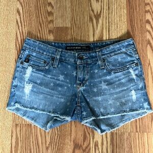 Big Star denim shorts, size 25